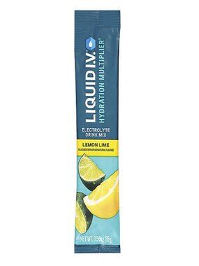 Hydration Electrolyte Drink Mix, Lemon Lime, 0.56 Oz, 15-Stick Pack